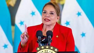 Xiomara Castro bandera