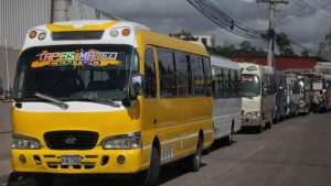 Suspension-de-transporte-en-Tegucigalpa